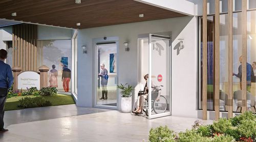 Sistema di automazione per porta per sala di ospedale - SW200i - ASSA ABLOY Entrance Systems Italy Srl - elettromeccanico