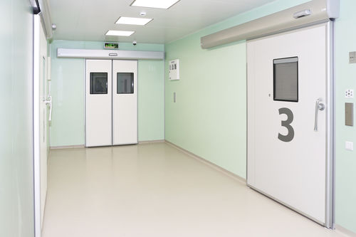 Porta di radioprotezione - Lindo&reg; - SHD Italia - con schermatura / per terapia intensiva / per blocco operatorio