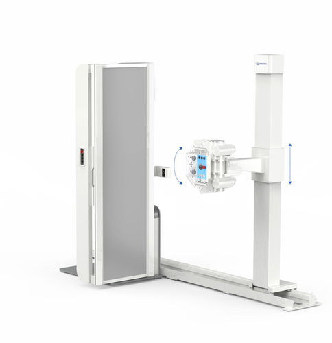 Sistema di radiografia digitale - Angell Technology - per radiografia multidisciplinare / senza tavolo / con bucky da terra