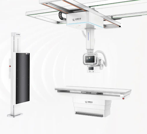 Sistema di radiografia digitale - Changfeng  - Angell Technology - per radiografia multidisciplinare / con braccio portatubo telescopico a soffitto / con bucky da terra