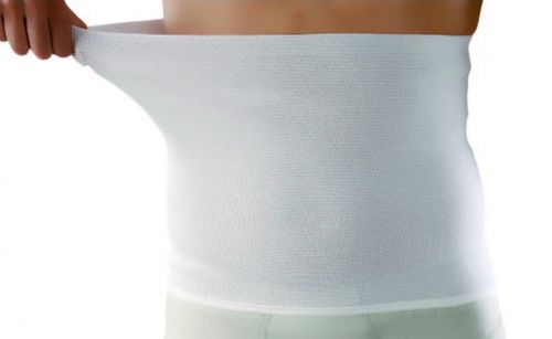 Ortesi di stabilizzazione addominale - Orione®  - SAFTE Italia - per adulti / flessibile / bianca