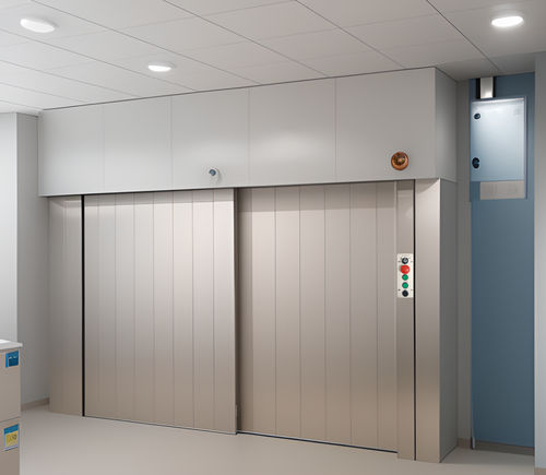 Porta di radioprotezione - DIB Radioprotection - per radioterapia / per medicina nucleare / scorrevole