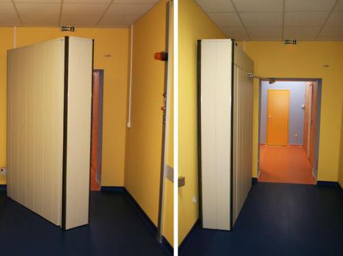 Porta battente - DIB Radioprotection - di radioprotezione / per radioterapia / per ciclotroni