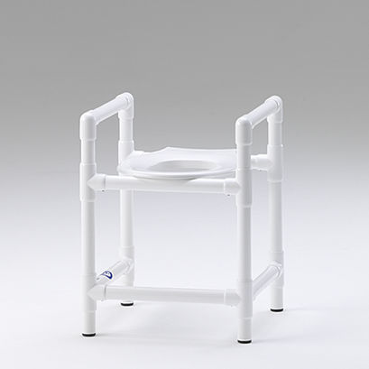 Sgabello da doccia con braccioli - DH 80 - RCN Medizin - senza schienale / con apertura igienica