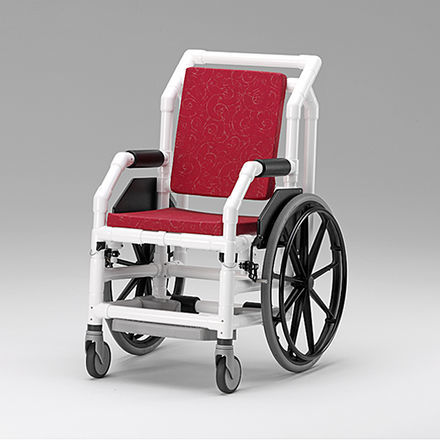 Sedia a rotelle attiva - DR 400 - RCN Medizin - da doccia / compatibile MRI / con poggiagambe