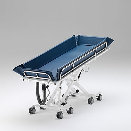 Carrello da doccia ad altezza regolabile - UDW 2500 - RCN Medizin - bariatrico