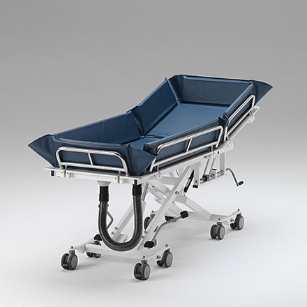 Carrello da doccia ad altezza regolabile - UDW 2500 VRW - RCN Medizin - bariatrico