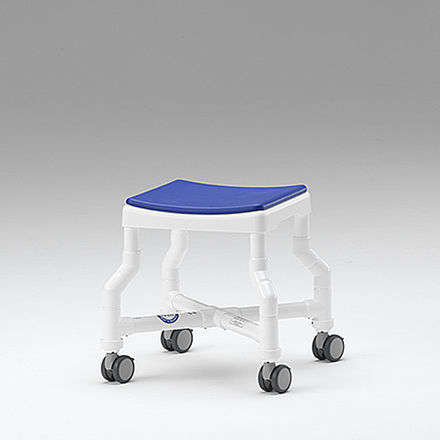 Sgabello per struttura sanitaria - DH 49 DLR PA MRT - RCN Medizin - girevole / con rotelle / amagnetico