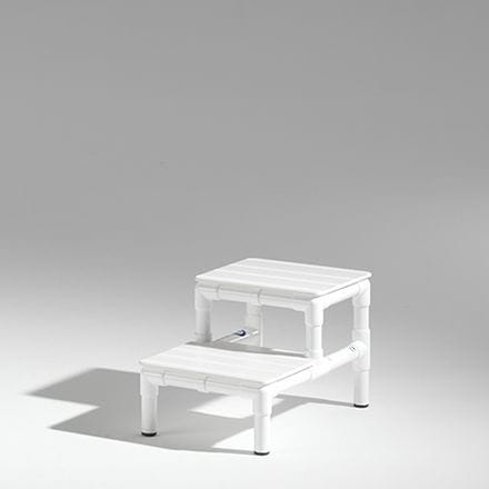 Predellino 2 gradini - AT 2 MRT - RCN Medizin - amagnetico / antiscivolo