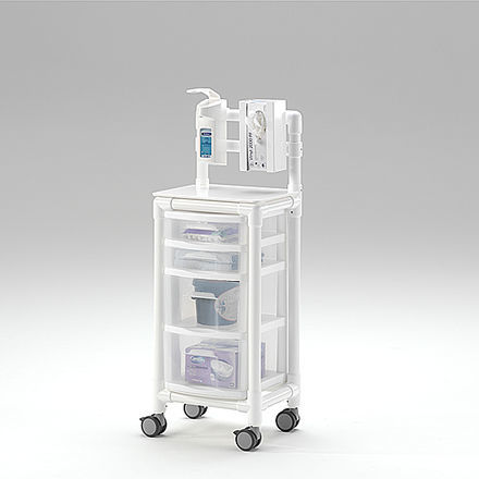 Carrello medico - KTW 100 HS - RCN Medizin - per dispositivi medici / di trasporto / per trattamenti