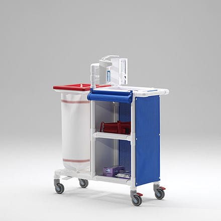 Carrello portabiancheria per sacchi sporchi - MC 231 S - RCN Medizin - per sacchi puliti / medico / da trasporto