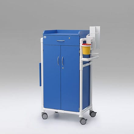 Carrello medico - MEW 200 S - RCN Medizin - per uso generale / multifunzione / con cestello