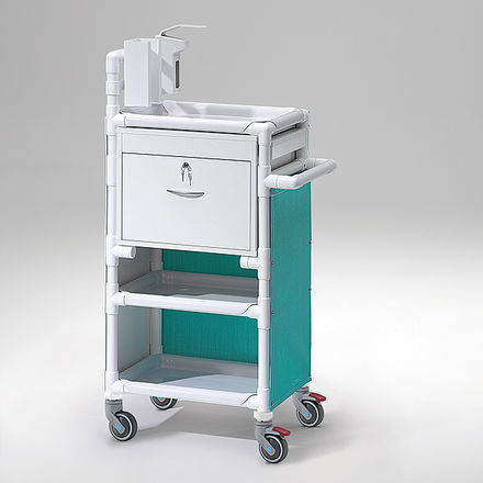 Carrello medico - MC 350 ESP HSP - RCN Medizin - per uso generale / per trattamenti / 1 cassetto