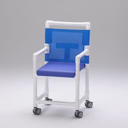 Sedia da doccia con braccioli - SC 100 PUS - RCN Medizin - con rotelle / con schienale