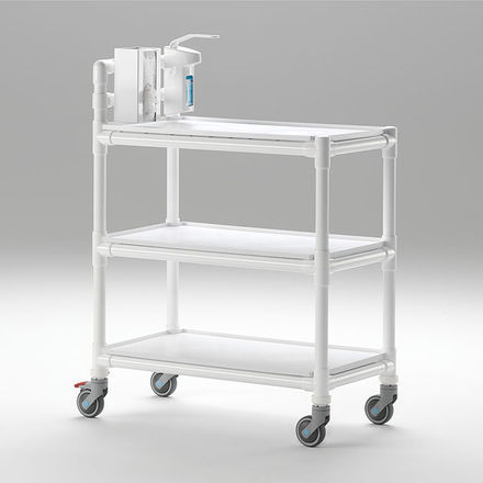 Carrello medico - MPC 353 ESP HSP - RCN Medizin - per uso generale / multifunzione / con ripiano