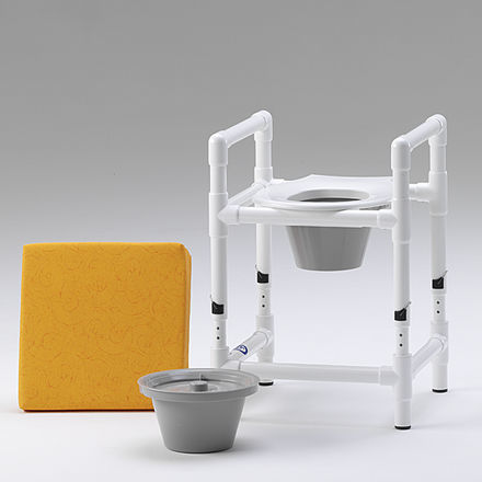 Rialzo per WC con braccioli - DT 100 HM SP - RCN Medizin - ad altezza regolabile
