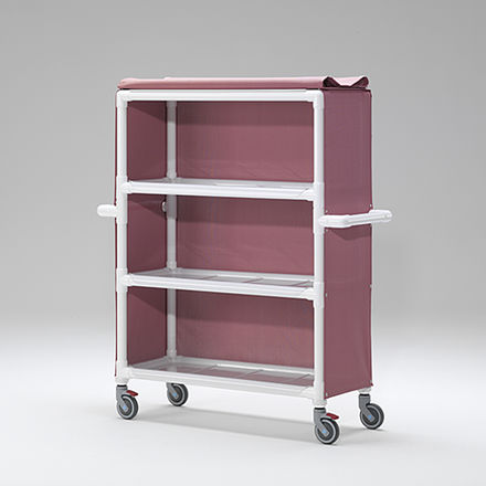 Carrello portabiancheria per sacchi puliti - LC 503 - RCN Medizin - medico / da trasporto / di stoccaggio