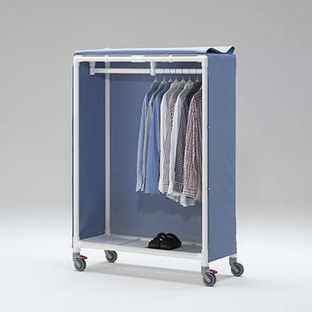 Carrello portabiancheria per sacchi puliti - GR 50 - RCN Medizin - medico / con struttura aperta / in plastica