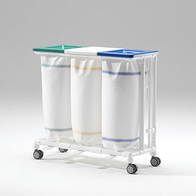 Carrello portabiancheria per sacchi sporchi - SLH 023 FP - RCN Medizin - medico / di pulizia / portarifiuti