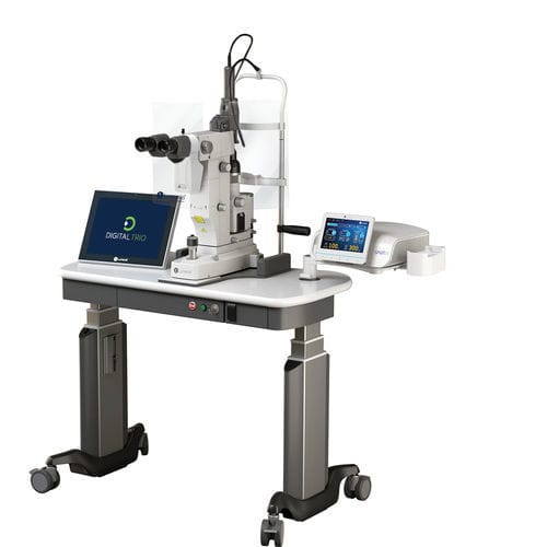 Laser per trabeculoplastica - Digital Trio - Lumenis - Nd:YAG / da tavolo / classe 1