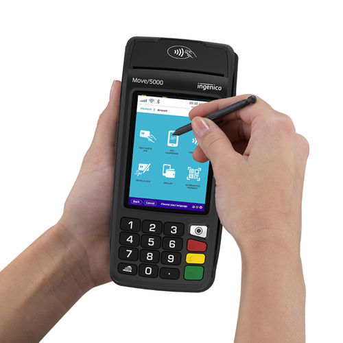 Terminale di pagamento mobile - Move/5000 - Ingenico - 4G / Bluetooth / 3G