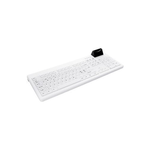 Tastiera con tastierino numerico - AK-C8200 - Active Key GmbH - in silicone / USB / igienica
