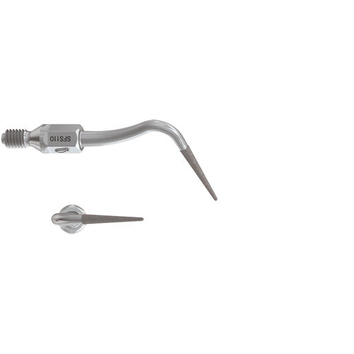 Inserto ad ultrasuoni piezoelettrico - SFS 110 - Komet Dental - per chirurgia odontoiatrica / diamantato