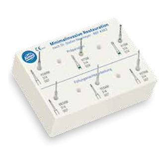 Fresa per ricostruzione dentale - 4383 - Komet Dental - in carburo di tungsteno / in diamante