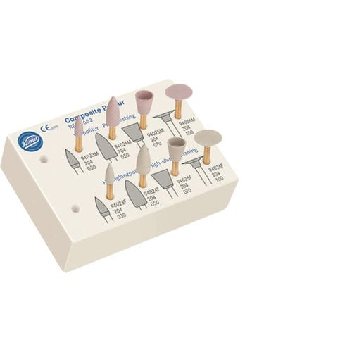 Fresa per laboratorio dentale - 4652 - Komet Dental - in diamante / lucidatrice