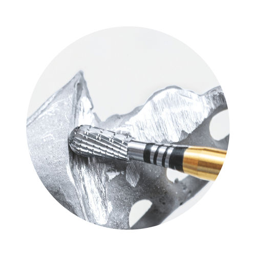 Fresa odontoiatrica - SHAX - Komet Dental - per ricostruzione dentale / in carburo di tungsteno / lucidatrice
