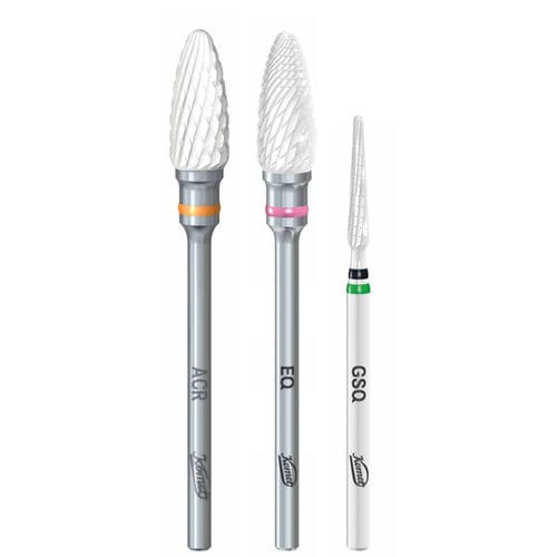Fresa odontoiatrica - ACR/EQ/GSQ - Komet Dental - in ceramica / lucidatrice