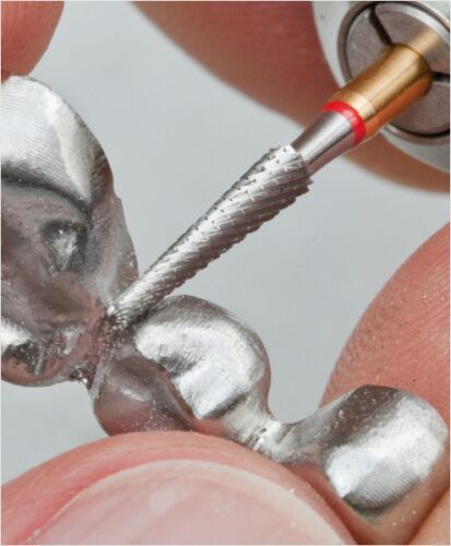 Fresa per laboratorio dentale - UM  - Komet Dental - in carburo di tungsteno / di taglio
