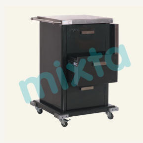 Carrello di sterilizzazione - MKAS 7550 - MIXTA - per medicazione / in acciaio inossidabile / con cassetti