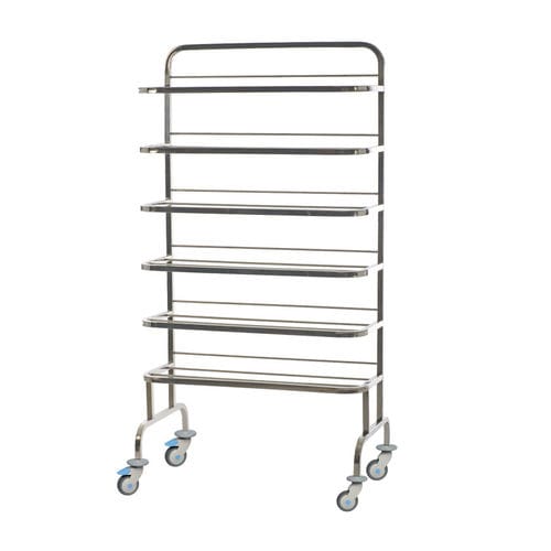 Carrello ospedaliero - MTA 5000 - MIXTA - di sterilizzazione / per sala operatoria / portascarpe