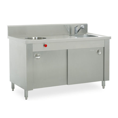Lavandino medico - MSE 4400 - MIXTA - da laboratorio / per locale di deposito / per struttura sanitaria