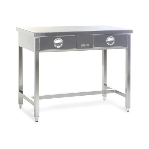 Tavolo portastrumenti su tavolo operatorio - MCTC 1039 - MIXTA - in acciaio inossidabile / manuel
