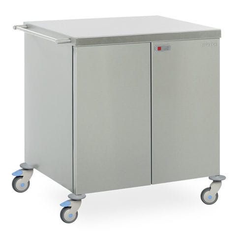 Carrello per materiale sterile - MSU 2140 - MIXTA - di trasporto / in acciaio inossidabile / a doppia porta