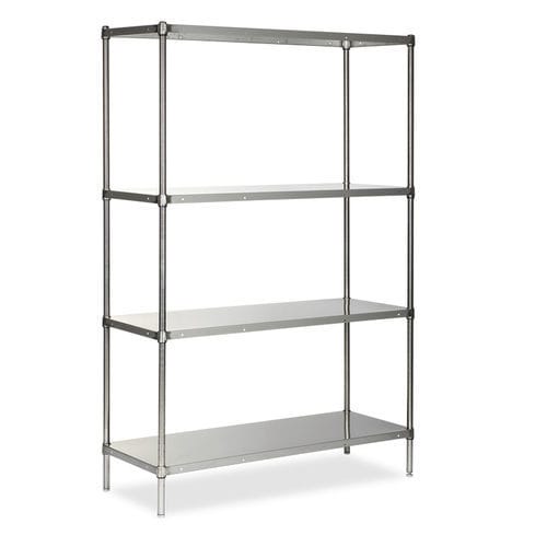 Carrello di sterilizzazione - MRS 5010 - MIXTA - per materiale sterile / in acciaio inossidabile / con ripiano