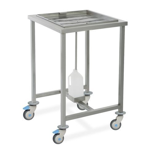 Tavolo da lavoro - MSM 5080 - MIXTA - quadrato / mobile / in acciaio inossidabile