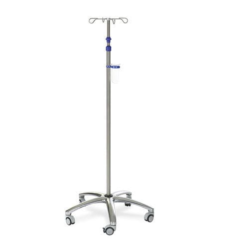 Asta portaflebo con rotelle - MSA 4062 - MIXTA - in alluminio / ad altezza regolabile / telescopica