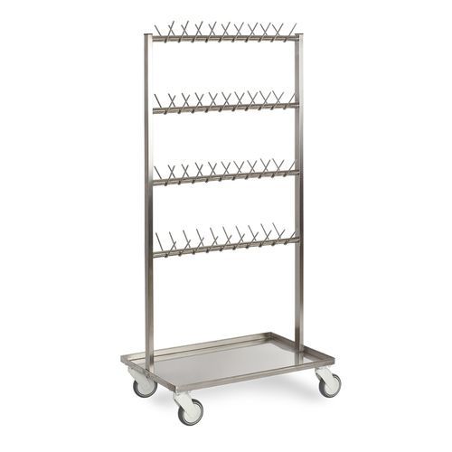 Carrello di sterilizzazione - MSAA 4300 - MIXTA - per uso generale / di stoccaggio / in acciaio inossidabile