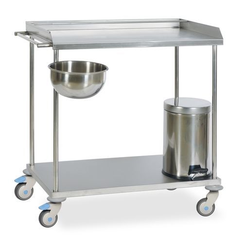 Carrello di sterilizzazione - MAPA 7505 - MIXTA - per uso generale / per medicazione / in acciaio inossidabile