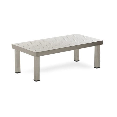 Predellino 1 gradino - MEB 4053 - MIXTA - in acciaio inossidabile / antiscivolo / per chirurgia