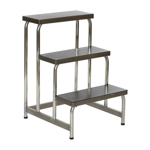 Predellino 3 gradini - MEB 4056 - MIXTA - per chirurgia / in acciaio inossidabile / antiscivolo