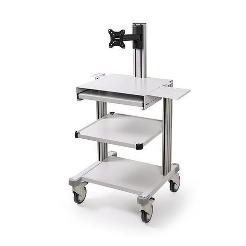 Carrello ospedaliero - MCTB 1010 - MIXTA - per endoscopio / per endoscopia / di trasporto