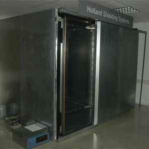 Gabbia di Faraday per struttura sanitaria - Holland Shielding Systems - modulare