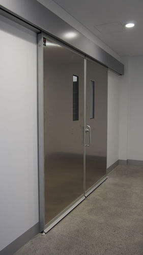 Porta per ospedale - DTH7 - Tané Hermetic - per struttura sanitaria / da laboratorio / scorrevole