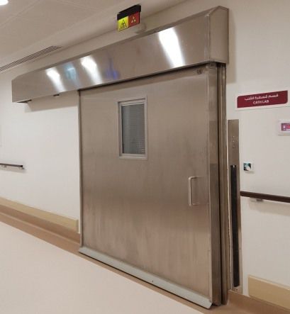 Porta di radioprotezione - TSCR3  - Tané Hermetic - per struttura sanitaria / per dipartimento di radiologia / scorrevole