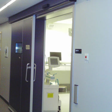 Porta di radioprotezione - TH7 Pb - Tané Hermetic - per dipartimento di radiologia / da laboratorio / scorrevole