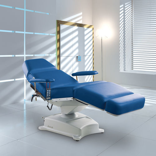 Poltrona per chemioterapia elettrica - Ke-Treat - Lemi MD - a 4 sezioni / a rotelle / con schienale regolabile